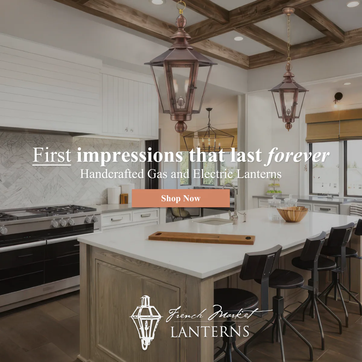 French Market Lanterns premium brand creative